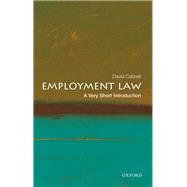 Employment Law: A Very Short Introduction by Cabrelli, David, 9780198819240