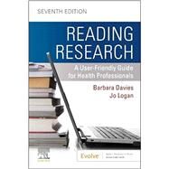 Reading Research by Barbara Davies; Jo Logan, 9780323759243