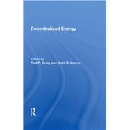 Decentralized Energy by Craig, Paul P., 9780367169244