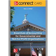 Connect Access Card for Essentials of Accounting for Governmental and Not-for-Profit Organizations by Copley, Paul, 9781260789249
