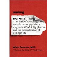 Saving Normal by Frances, Allen, 9780062229250