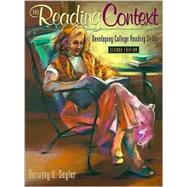 The Reading Context by Seyler, Dorothy U., 9780205309252