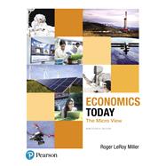 Economics Today The Micro View by Miller, Roger LeRoy, 9780134479255