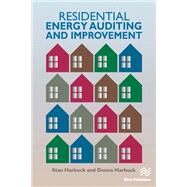 Residential Energy Auditing and Improvement by Stan Harbuck; Donna Harbuck, 9788770229258