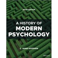 A History of Modern Psychology by Goodwin, 9781119779261