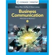 MindTap Business Communication, 1 term (6 months) Printed Access Card for Guffey/Loewy's Business Communication: Process & Product, 10th by Guffey, Mary Ellen; Loewy, Dana, 9780357129265