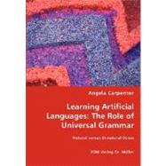Learning Artificial Languages by Carpenter, Angela, 9783836459266