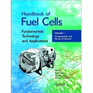 Handbook of Fuel Cells Fundamentals, Technology, Applications, 4 Volume Set by Vielstich, Wolf; Lamm, Arnold; Gasteiger, Hubert A., 9780471499268