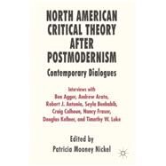 North American Critical Theory After Postmodernism Contemporary Dialogues by Nickel, Patricia Mooney, 9780230369276