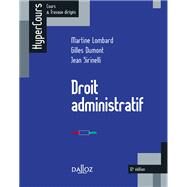 Droit administratif by Martine Lombard; Gilles Dumont; Jean Sirinelli, 9782247169276