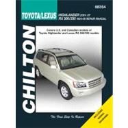 Chiltons Toyota/Lexus by Hamilton, Joe L., 9781563929281