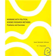 Working with Political Science Research Methods: Workbook by Johnson, Janet Buttolph, 9781568029283