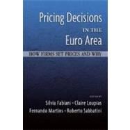 Pricing Decisions in the Euro Area How Firms Set Prices and Why by Fabiani, Silvia; Loupias, Claire Suzanne; Martins, Fernando Manuel Monteiro; Sabbatini, Roberto, 9780195309287