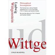 Philosophical Investigations by Wittgenstein, Ludwig; Hacker, P. M. S.; Schulte, Joachim, 9781405159289