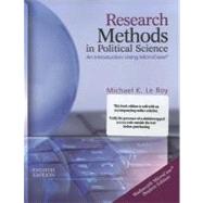 Research Methods in Political Science (Book Only) by Le Roy, Michael K., 9781133309291