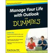 Manage Your Life with Outlook For Dummies by Harvey, Greg, 9780471959304