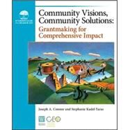 Community Visions, Community Solutions by Connor, Joseph A.; Kadel-Taras, Stephanie, 9780940069305