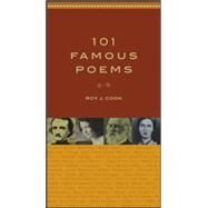 101 Famous Poems by Cook, Roy, 9780071419307