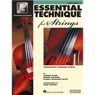 Essential Technique for Strings with EEi Viola by Gillespie, Robert; Tellejohn Hayes, Pamela; Allen, Michael, 9780634069307