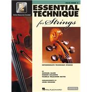 Essential Technique for Strings with EEi Cello by Gillespie, Robert; Tellejohn Hayes, Pamela; Allen, Michael, 9780634069314