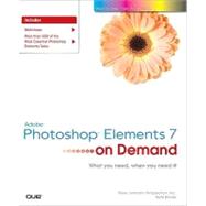 Adobe Photoshop Elements 7 on Demand by Johnson, Steve; Perspection Inc.; Binder, Kate, 9780789739315