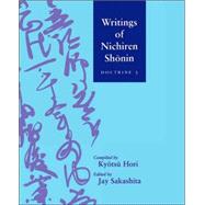 Writings of Nichiren Shonin : Doctrine 3 by SAKASHITA, JAY, 9780824829315