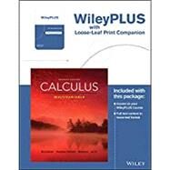Calculus, Multivariable Wileyplus Registration Card + Print Companion by Hughes-Hallett, Deborah, 9781119379317
