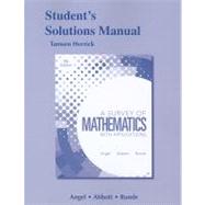 Student Solutions Manual for A Survey of Mathematics with Applications by Angel, Allen R.; Abbott, Christine D.; Runde, Dennis; Herrick, Tamsen, 9780321639318