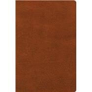 CSB Giant Print Single-Column Bible, Burnt Sienna LeatherTouch by CSB Bibles by Holman, 9798384509318