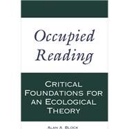 Occupied Reading by Block, Alan A., 9780815309321