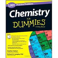 Chemistry: 1,001 Practice Problems For Dummies (+ Free Online Practice) by Hattori, Heather; Langley, Richard H., 9781118549322