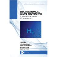 Electrochemical Water Electrolysis by Zhang, Lei; Zhao, Hongbin; Wilkinson, David P.; Sun, Xueliang; Zhang, Jiujun, 9781138329324