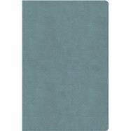 CSB Giant Print Single-Column Bible, Earthen Teal SuedeSoft LeatherTouch by CSB Bibles by Holman, 9798384509325