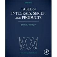 Table of Integrals, Series, and Products by Zwillinger, 9780123849335
