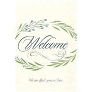 Welcome We Are Glad You Are Here  - Welcome Folder (Pkg. 12) by Broadman Church Supplies Staff, 9781535999335