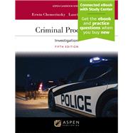 Criminal Procedure: Investigation [Connected eBook with Study Center] by Chemerinsky, Erwin; Levenson, Laurie L., 9798892079341