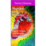 Maternal-Fetal Medicine by Edited by Mary E. D'Alton , Errol Norwitz , Thomas McElrath, 9780521709347