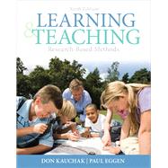 Learning and Teaching Research-Based Methods by Kauchak, Don; Eggen, Paul, 9780132179348