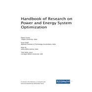 Handbook of Research on Power and Energy System Optimization by Kumar, Pawan; Singh, Surjit; Ali, Ikbal; Ustun, Taha Selim, 9781522539353