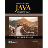 Introduction to Java Programming and Data Structures, Comprehensive Version Plus MyLab Programming with Pearson eText -- Access Card Package by Y. Daniel Liang, 9780136519355
