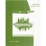 Study Guide with Working Papers, Chapters 16-27 for Heintz/Parry's College Accounting by Heintz, James A.; Parry, Robert W., 9781285059365