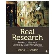 Real Research by Gordon, Liahna E., 9781452299365