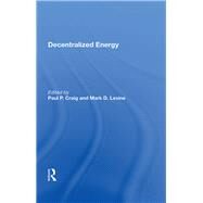 Decentralized Energy by Craig, Paul P., 9780367019372