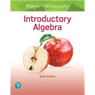 Introductory Algebra by Martin-Gay, Elayn, 9780135169377
