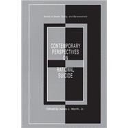 Contemporary Perspectives on Rational Suicide by Werth,James L.;Werth,James L., 9780876309377