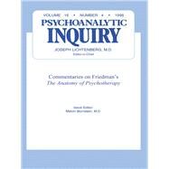 Commentaries: Psychoanalytic Inquiry, 16.4 by Bornstein; Melvin, 9780881639377