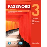 Password 3 with Essential Online Resources by Butler, Linda, 9780134399379