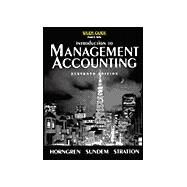 Introduction to Management Accounting: Study Guide by Horngren; Sundem; Stratton; Selto, Frank H., 9780132749381