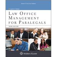 Law Office Management for Paralegals by Vietzen, Laurel A., 9781454859383