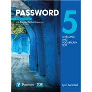 Password 5 with Essential Online Resources by Butler, Linda, 9780134399393